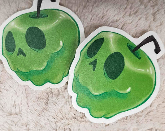 Green Skellapple Sticker image 0