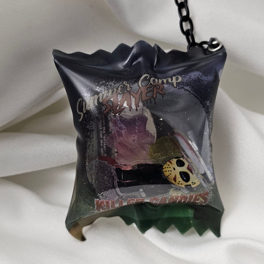 Summer Camp Slayer Shaker Keychain image 0