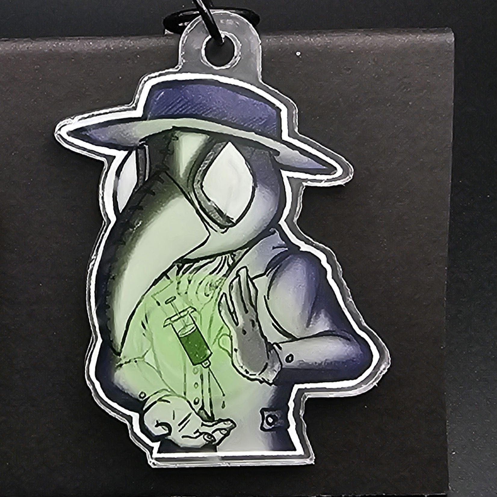 Plague Doctor keychain image 1