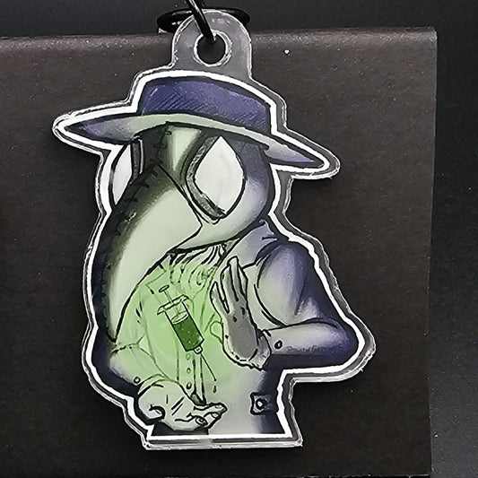 Plague Doctor keychain image 1