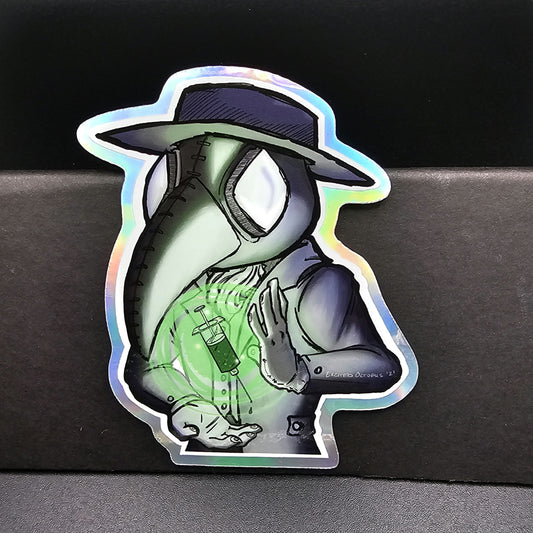 Plague Doctor Sticker image 1