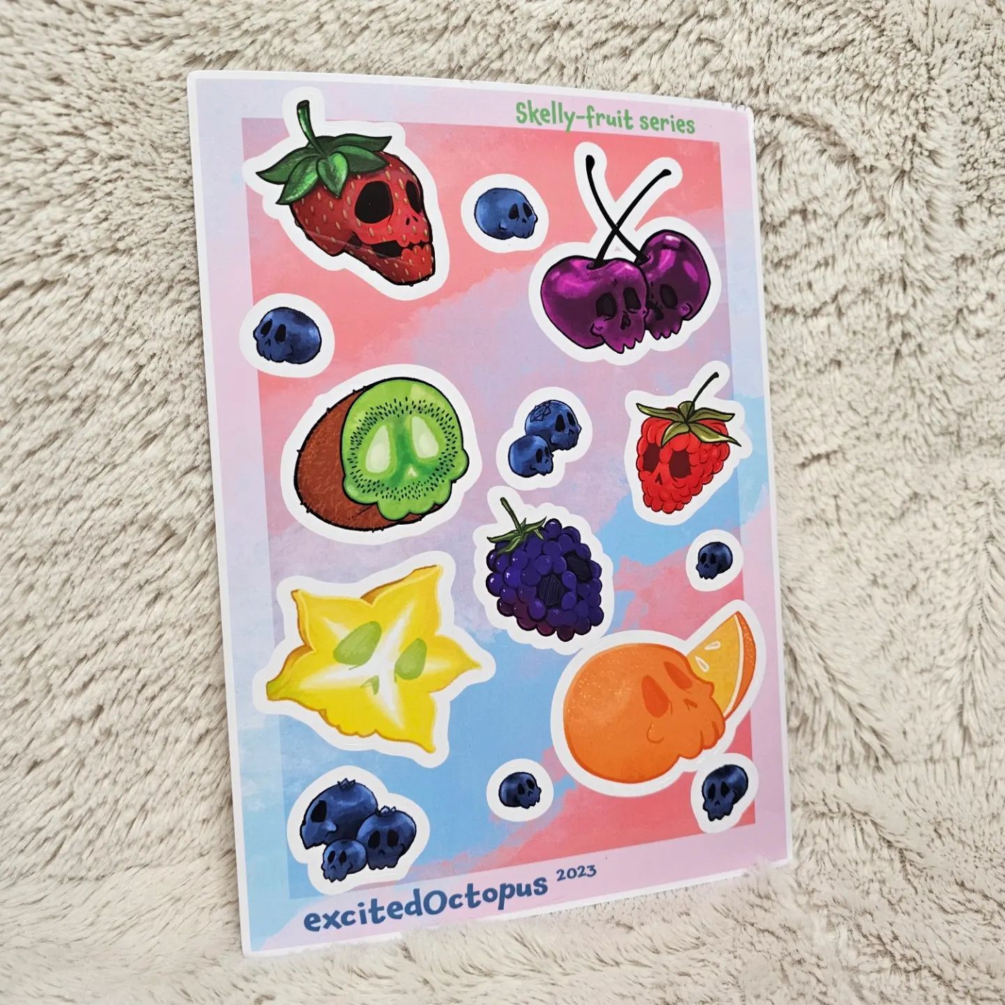 Skellyfruit Sticker Sheet image 1