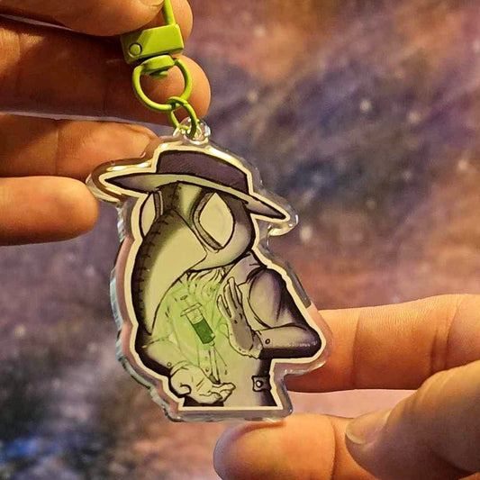 Plague Doctor keychain image 0