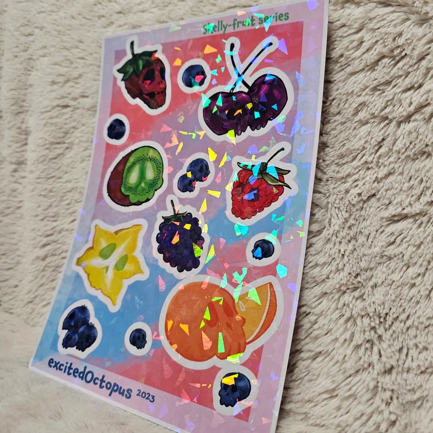 Skellyfruit Sticker Sheet image 0