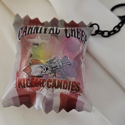 Carnival Creep Shaker Keychain image 0